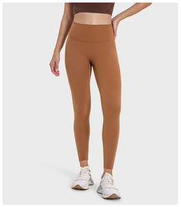 Wholesale High Waist Yoga <b>Leggings</b> Ladies Fitness Breathable Gym Stretching Wear Solid <b>Pattern</b> Plus Size Women's <b>Leggings</b> - Product Image 3