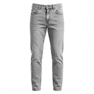 Meilleurs Jeans en Denim Droit Coupe Classique Taille Moyenne pour Hommes, en Coton, Décontractés, d'Été, Séchage Rapide, Respirants, Écologiques BD - Product Image 4