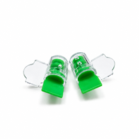 Sceau de compteur en plastique numéroté haute sécurité YSD avec boîtier transparent et insert coloré pour boîtes d'utilité publique et armoires électriques
