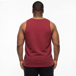 Plus Size Cotton Singlet <b>Top</b> Men Muscle Fitness Training Tank <b>Top</b> Breathable Men Gym Workout Stringer Men Embroidered Singlet - Product Image 2