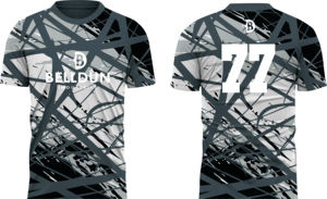 ชุดเสื้อเจอร์ซีย์กีฬาสีเขียวคลาสสิกสำหรับผู้ชาย แบบสั้น ผลิตจากโพลีเอสเตอร์ 100% รุ่นใหม่ล่าสุด ชุดฟุตบอลพร้อมสกรีนโลโก้ตามสั่ง - Product Image 4