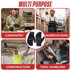 Guantes de Trabajo de Seguridad para Mecánicos, con Pantalla Táctil, Flexibles, Antideslizantes en la Palma, Transpirables, para Trabajo en Almacenes - Product Image 5