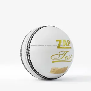 Boule en cuir de cricket de test ZAP entièrement finie à la main pour les matchs de test et les tournois au meilleur prix - Product Image 3