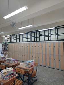 ตู้ล็อกเกอร์พลาสติก ABS ขนาดใหญ่พิเศษ พร้อมกุญแจแบบผสม สำหรับโรงเรียน/ห้องเรียน - Product Image 2