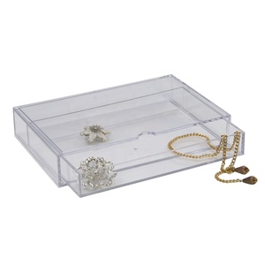 Cajón acrílico Rectangular para cosméticos, organizador de bandeja - Product Image 4