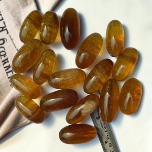 Manufacturer Supply Yellow Fluorite Shiva Lingam Healing Stone for Wholesale & Export - Product Image 2