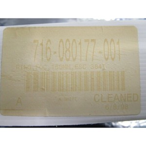 LAM Research 716-080177-001 Ring Focus 150mm ESC - Equipo y piezas de semiconductores de confianza de la marca global Legacy - Product Image 3