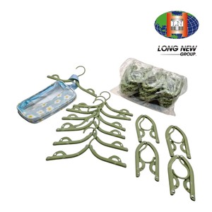 Custom Lightweight Travel Garment <b>Hangers</b> with Foldable <b>Space</b>-<b>Saving</b> Design - Product Image 3