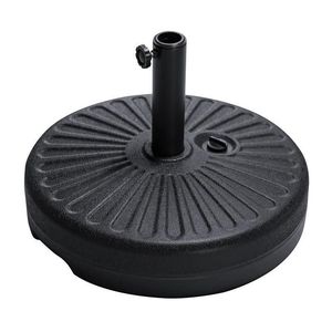 Support de base de parasol en plastique Sunburst, capacité 55 lb, support de mât rechargeable pour pelouse extérieure, pour parasols et bases de terrasse - Product Image 1