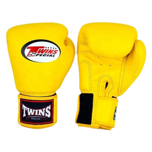 Twin Sanda Boxing Gloves Kick Boxing Muay Thai Professional Training Lightweight Moisture Wicking Full Finger PU Material - Product Image 1