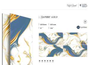 Cerámica de Alta Brillantez de Nueva Generación 800x1600 1200x1800 750x1500mm Diseñada para Maximizar la Reflexión de la Luz y la Profundidad Visual - Product Image 5