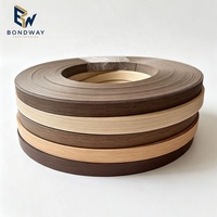 Bande de chant PVC/ABS aspect bois, fournie par l'usine, épaisseur et largeur personnalisées pour contreplaqué, MDF, armoires et placards