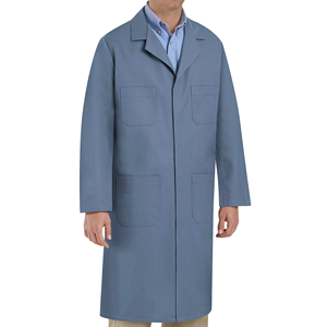 High Quality Comfortable Soft Canvas Scrubs Breathable Lab <b>Coat</b> with Custom Logo for Hospitals Woven Uniform Set - Product Image 6