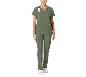 Professional <b>Doctors</b> Nurses Scrubs <b>Set</b> Summer Hospital Uniform Jogger Fit Summer Medical Scrubs Uniform <b>Set</b> Unisex Nursing - Product Image 1