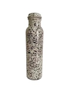 Botella de Agua de Cobre Puro de Primera Calidad, Tamaño Personalizado, Empaque Personalizado, Lujosa, Hecha a Mano, Elegante, Estilo Americano, Ecológica, para Uso Doméstico