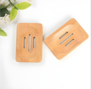 Plateau à savon en bois de bambou, 24 pièces, porte-savon naturel de haute qualité, fait à la main - Product Image 1