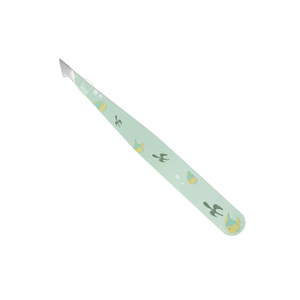 Professional Printed Pattern Eyebrow Tweezer Precision <b>Pointed</b> Slant Tip Stainless Steel Hair <b>Removal</b> Tweezer Cute Custom Design - Product Image 3