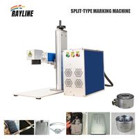 Marqueur laser à fibre mini de bureau 20W 30W 50W 100W pour la gravure de bijoux, montres et bagues en or, argent et acier inoxydable