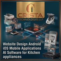 Website Design Android iOS Mobile Applications AI Software for Kitchen appliances WordPress Shopify Plugin AI ERP CRM Software