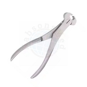 Ciseaux à canules pour broches 16-23 cm en acier inoxydable, forceps de coupe pour fils K et broches osseuses, instrument chirurgical réutilisable OEM CE - Product Image 4