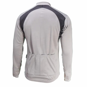 Maillot de cyclisme d'hiver personnalisé pour homme 2026 - Réversible, écologique, respirant, séchage rapide, polyester/nylon, vêtements de vélo pour la saison froide - Product Image 2