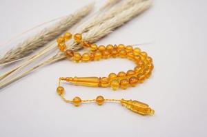 Rosario Islámico con Diseño de Ángel, Tasbih de Resina India Ecológico de Alta Calidad, 33 Cuentas, Empaquetado en Caja de Color - Product Image 6