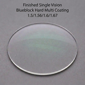 เลนส์สายตาสำเร็จรูป Single Vision Stock 1.56 Aspherical Blueblock UV420 พร้อมเคลือบแข็งแบบหลายชั้น HMC รองรับค่าสายตาสูงสุดถึง 400 - Product Image 1