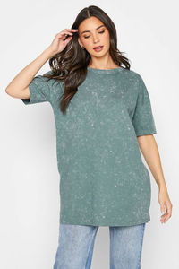 Camisetas al por mayor con efecto ácido para mujer, de manga corta, lisas, holgadas, transpirables, para mujer 2026 - Product Image 6