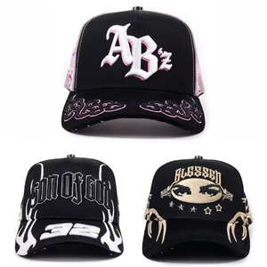 Nouvelle Arrivée Mode Haute Qualité Vente en Gros Usine Personnalisée Casquette Dandi Broderie Extérieur Style Chrome - Product Image 3