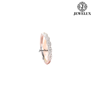 แหวนเงินแท้ 925 ประดับไพลินทรงหยดน้ำสำหรับผู้หญิงจาก Jewelux ดีไซน์โรแมนติกจากอินเดีย - Product Image 3