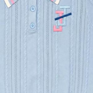 เสื้อโปโลแจ็คแอนด์จิล ยูนิเซ็กส์ แขนยาว คอปก ถักนิตติ้ง เนื้อนุ่ม สวมใส่สบาย เหมาะสำหรับทุกวัน - Product Image 5