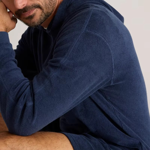 Sudadera con Capucha Personalizada para Hombre, de Algodón Orgánico, con Bolsillo y Diseño de Pullover - Product Image 6