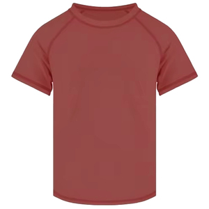 Camiseta Deportiva de Manga Corta para Hombre, Protección UV de Secado Rápido, Camiseta de Natación Elástica, Transpirable, para Surf, Playa, Entrenamiento, Fitness, Actividades Deportivas - Product Image 4