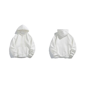 Sweat-shirt à capuche oversize délavé pour homme, style streetwear décontracté, coupe lourde - Product Image 2