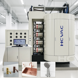 Máquina de Recubrimiento por Cromado PVD para Lavabos de Cerámica y Porcelana Sanitaria de Latón - Product Image 1