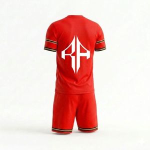 Uniforme de Fútbol Personalizado de Manga Corta para Hombre, 2026, Calidad Premium, Transpirable, Secado Rápido, 100% Poliéster, Logotipo Personalizado, Verano, OEM - Product Image 3