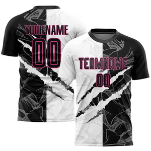 ชุดเสื้อกีฬาแบบซับลิเมชั่นพรีเมียม OEM แบบกำหนดเอง ผ้าระบายอากาศ ซับเหงื่อ ชุดกีฬาประสิทธิภาพสูง ชุดยูนิฟอร์มทีมแบบสั่งทำพิเศษ - Product Image 5