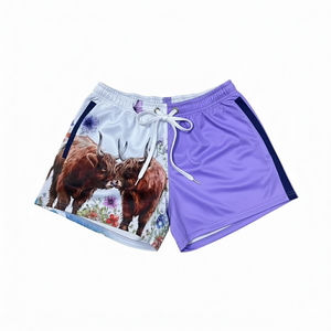 Shorts de rugby en coton pour hommes les plus vendus avec logo personnalisé, shorts de sport confortables à taille élastique - Product Image 1
