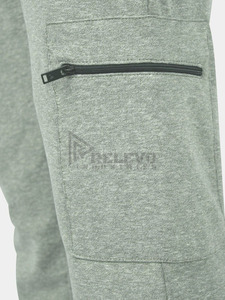Custom Logo <b>Men's</b> Casual Baggy Flared Fleece Heavyweight Sweatpants Eco-Friendly Anti-Pilling Quick-Dry Breathable Joggers - Product Image 3