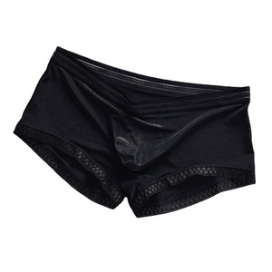 Vente chaude Conception Personnalisée Confortable Nylon Soie Glacée Respirant Cool Hommes Sous-Vêtements Boxer Briefs - Product Image 2