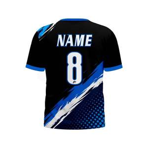เสื้อฟุตบอลซับลิเมชั่นขายส่ง พิมพ์ลายตามสั่ง ระบายอากาศได้ดี แห้งเร็ว โพลีเอสเตอร์ แขนสั้น ชุดยูนิฟอร์มทีมแฟชั่น เสื้อทีมชายหญิง - Product Image 2