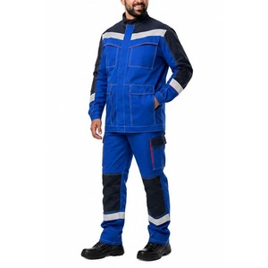 Combinaison de travail personnalisée pour hommes, impression de logo, protection contre le feu, résistante à la chaleur 1000°C, pack respirateur, protection de niveau D - Product Image 6