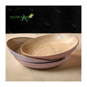 Nuevo producto, superventas, cuenco de bambú Harmony Natural, cuenco para servir, uso para ensalada, fruta, almacenamiento de alimentos - Product Image 5