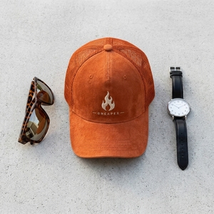 Gorra Trucker Personalizada One Apex con Malla Trasera, Gorra de Béisbol con Logotipo Bordado, Algodón Lavado, Ajustable, Unisex, Estilo Urbano - Product Image 5