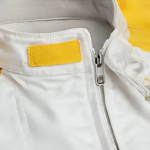 Combinaison de course homme à manches longues blanc-jaune, ignifuge, en polyester, pour moto et automobile, toutes saisons, taille adulte - Product Image 5