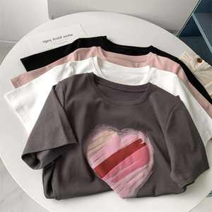 Camiseta de Verano Unisex de Alta Calidad 100% Algodón, Talla Grande, con Logotipo Personalizado, Antiencogimiento, Personalizada para Mujer, MOQ Bajo, Hecha en BD - Product Image 1