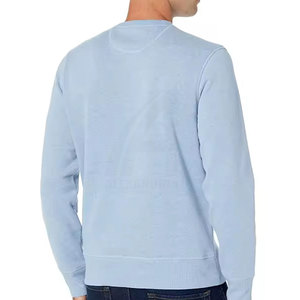 เสื้อสเวตเชิ้ตผู้ชายไซส์ใหญ่ สีตัดกัน แบบพื้นฐาน คอโอ เสื้อผ้าผู้ชาย - Product Image 3
