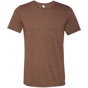 T-shirt en coton tricoté 100 % coton, écologique, respirant, séchage rapide, coupe décontractée et ajustée, col rond, pour homme, été - Product Image 4