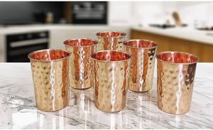 Copper glass set corporate gifting bulk manufacturer supplier custom packaging export drinkware reusable durable - Product Image 6