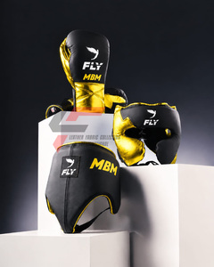 Juego de Boxeo Profesional Personalizado con Logotipo de Marca Propia, Suministro de Fábrica, Cuero Genuino de la Mejor Calidad, para Entrenamiento y Combate, para Adultos - Product Image 5